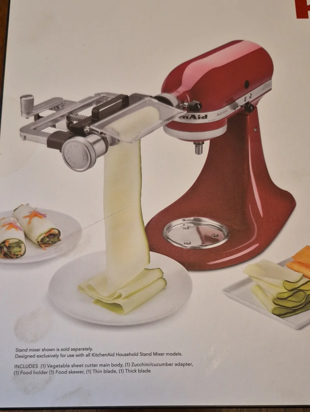 KITCHEN AID Vegetable Sheet Cutter Stand Mixer Attachment